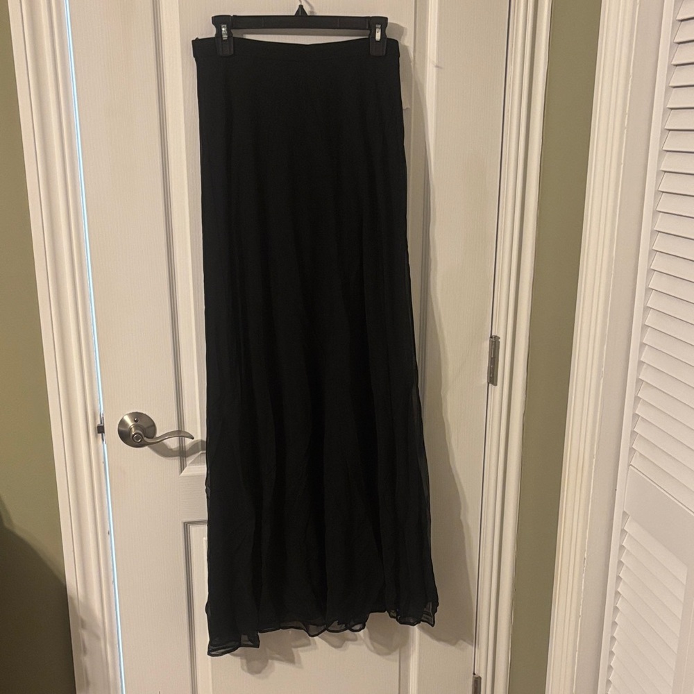 Elegant Black long Skirt (Vintage Y2K)